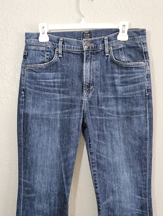 Citizens Of Humanity Fleetwood Crop High Rise Flare Jeans Womens 29 - Picture 2 of 11